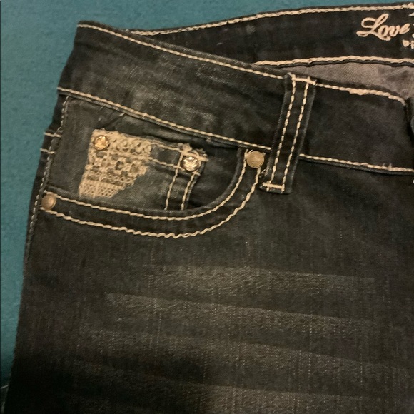 Love Indigo Premium Jean capris size 4 - Picture 3 of 8